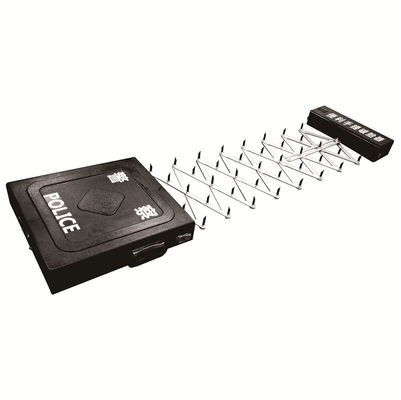 جودة  Traffic Police Q235 Steel Traffic Roadblocks , 7m Portable Tyre Killer مصنع