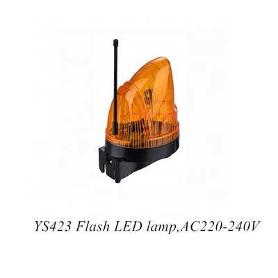 48mA AC 240 Volt LED وامض مصباح الإنذار ، ضوء تحذير LED