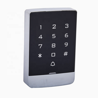 أنظمة إدخال رمز مفتاح RTS للماء IP65 حالة معدنية RFID 125 كيلو هرتز أنظمة التحكم في الوصول بدون مفتاح